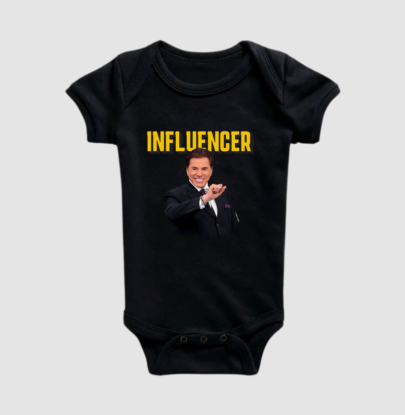 Influencer - Silvio Santos - Body Infantil