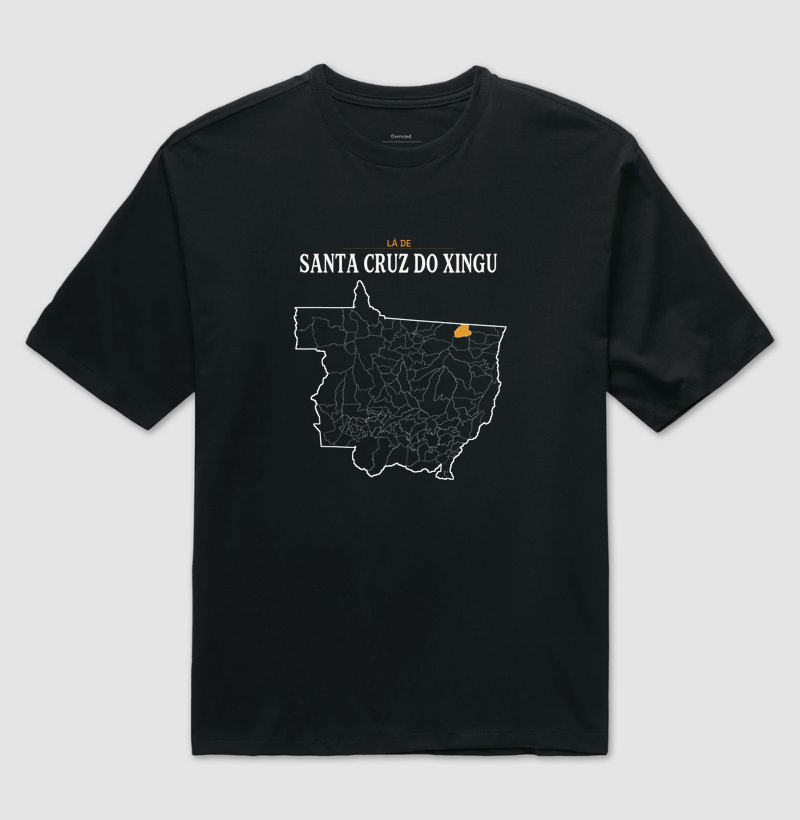 Santa Cruz do Xingu | Território MT - Camiseta Oversized