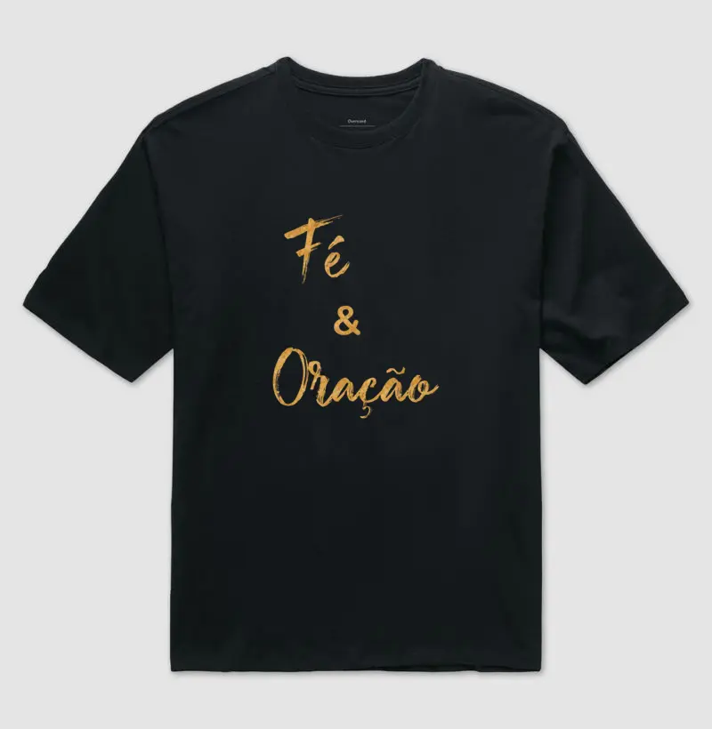  Fé • Oração (oversized)