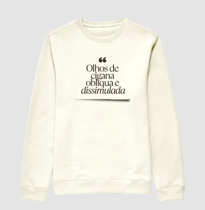 Olhos de cigana oblíqua e dissimulada - Machado de Assis