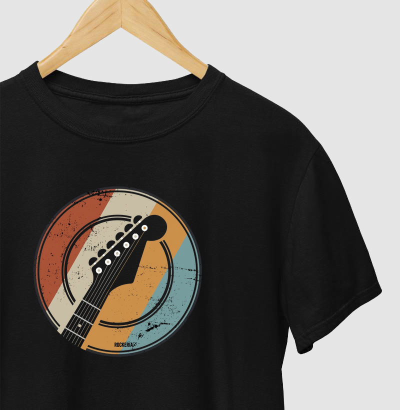 Camiseta Guitar Colours