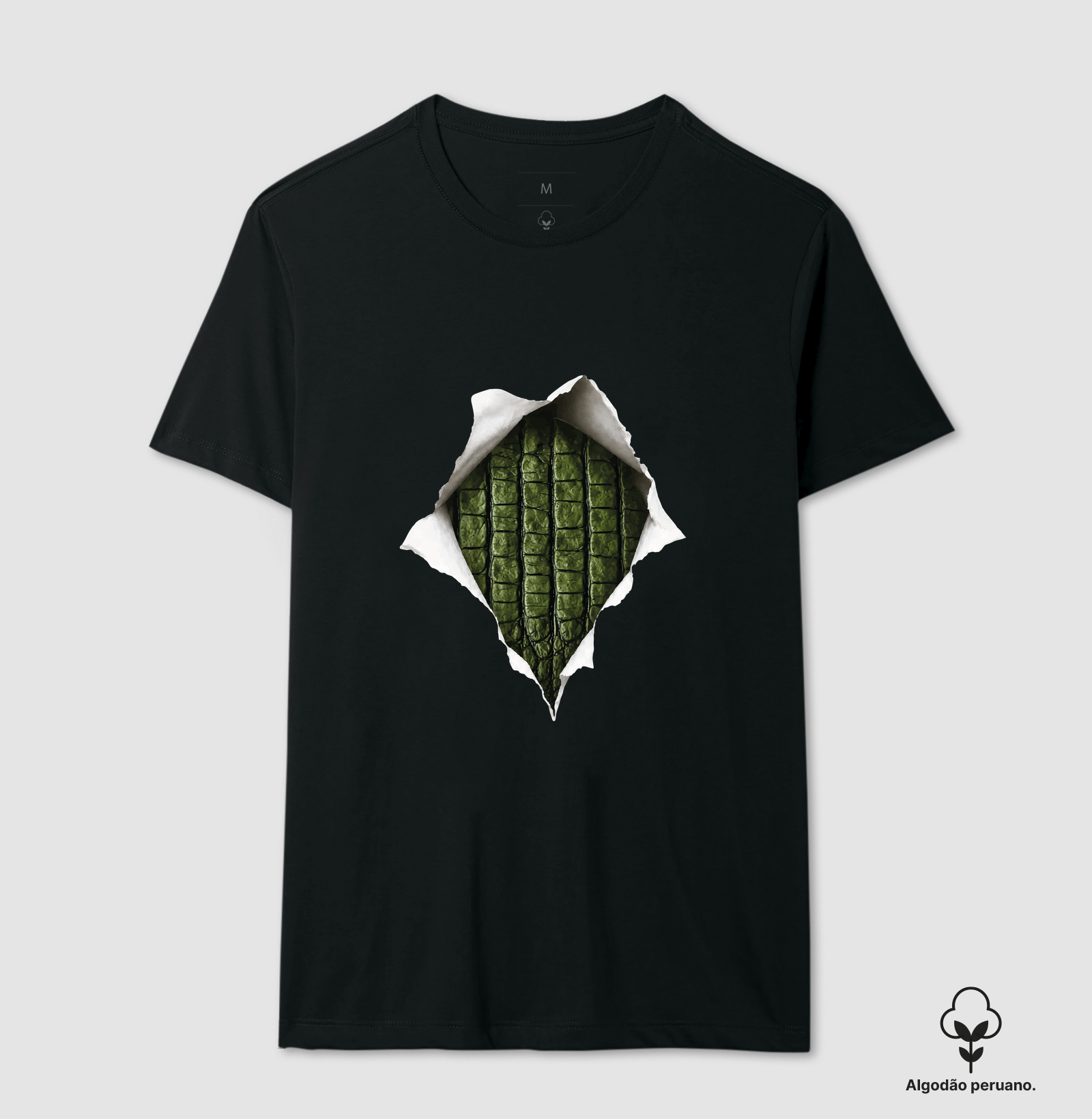 Especial Dia dos Pais - Camiseta Pele de Crocodilo