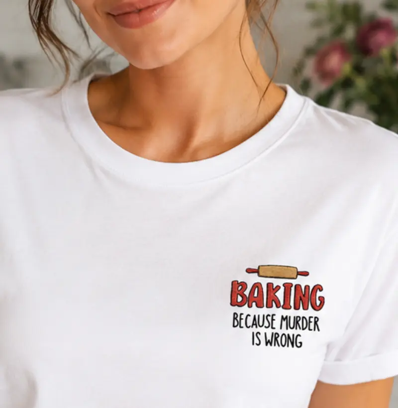 Baking Because Murder is Wrong