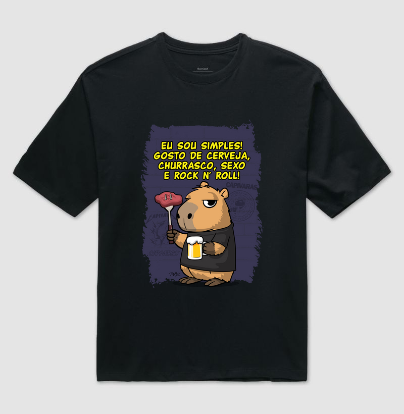 Capivara Rock Simples