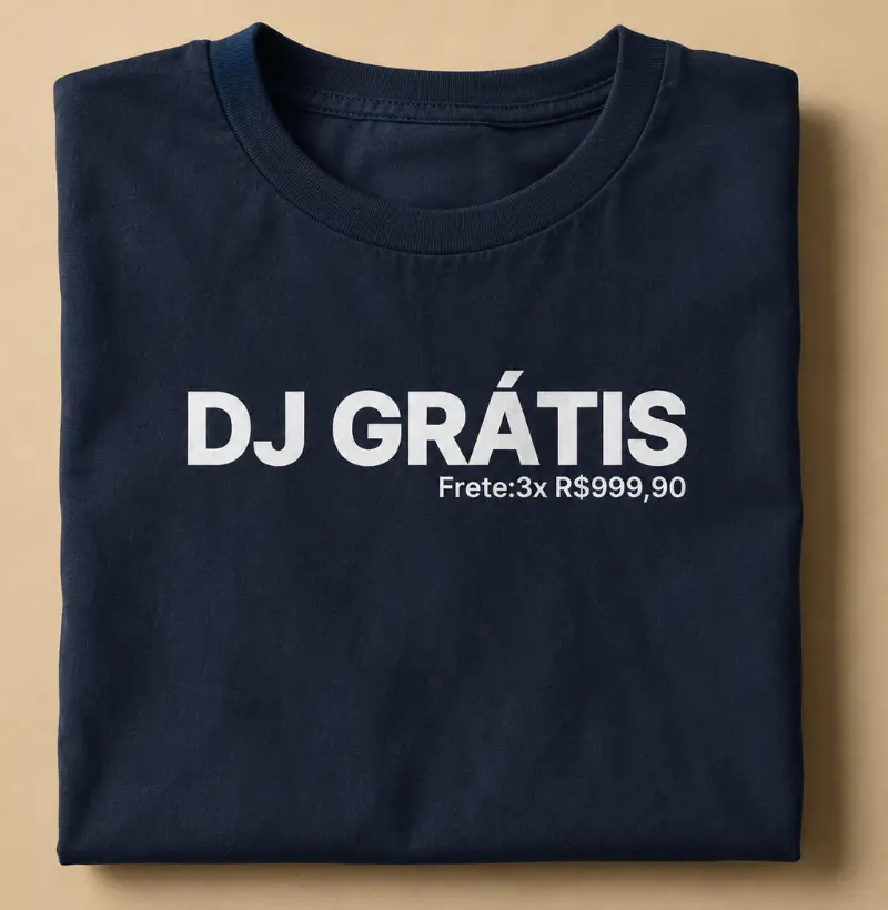 DJ GRÁTIS - Pague só o frete