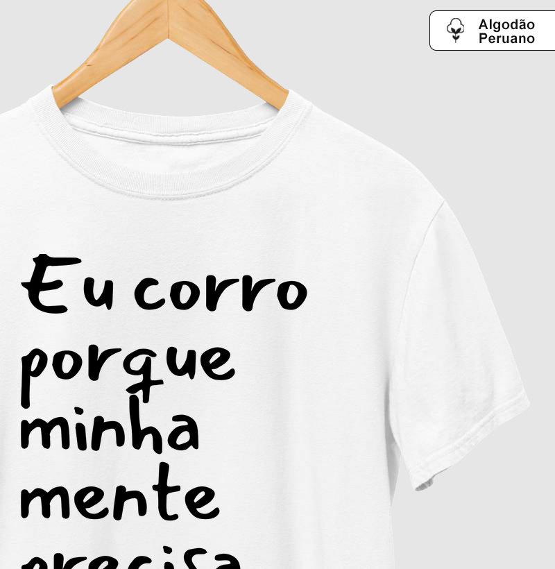 Eu corro porque minha mente precisa