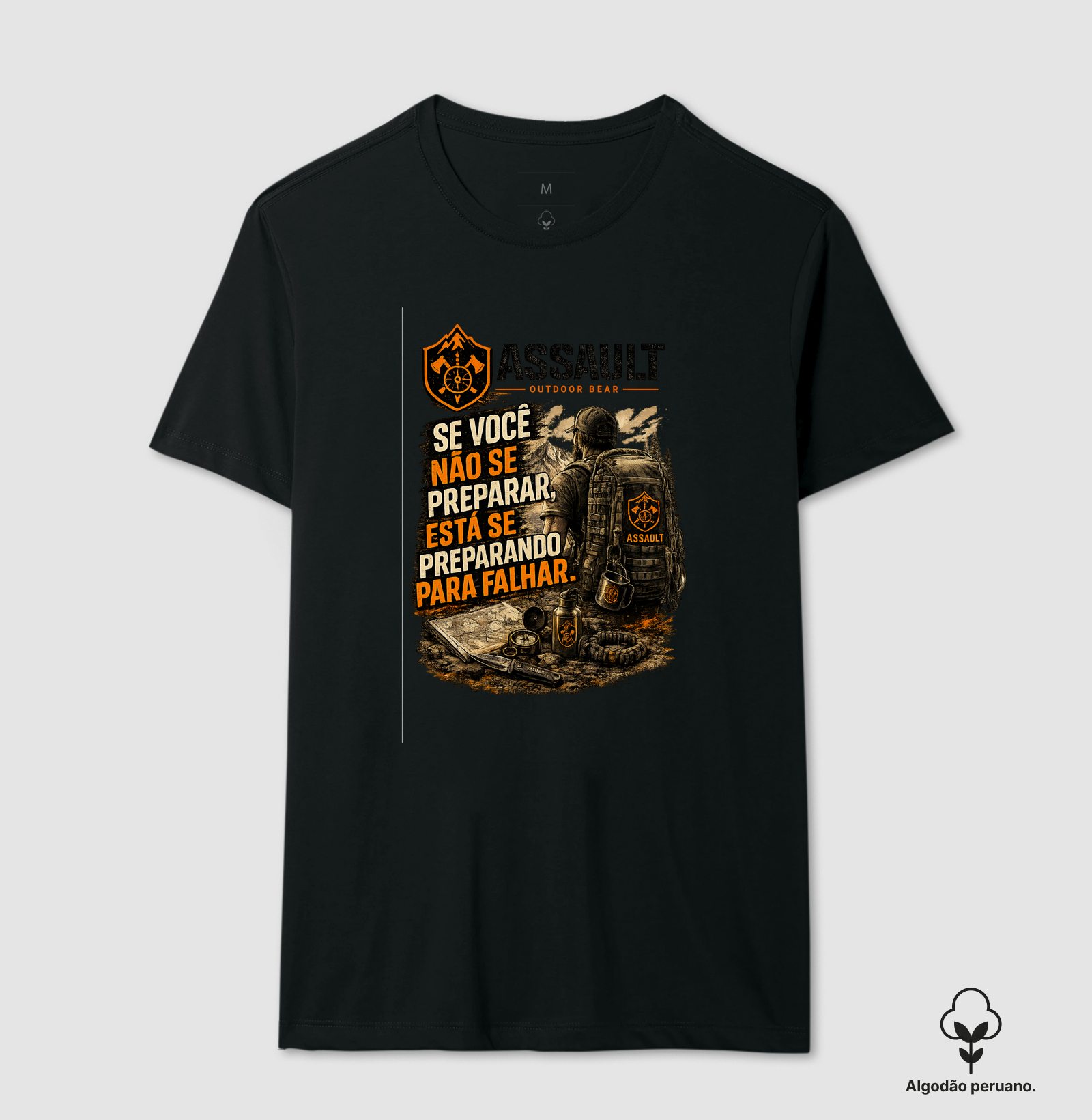 Preparece - Camiseta Algodão Peruano