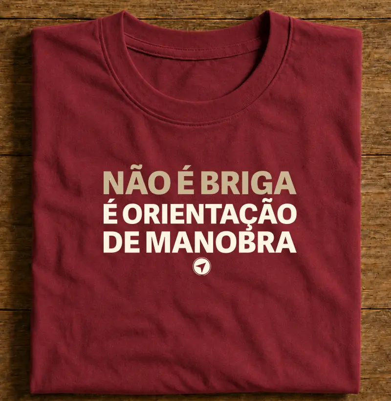 Não é briga! - Camiseta