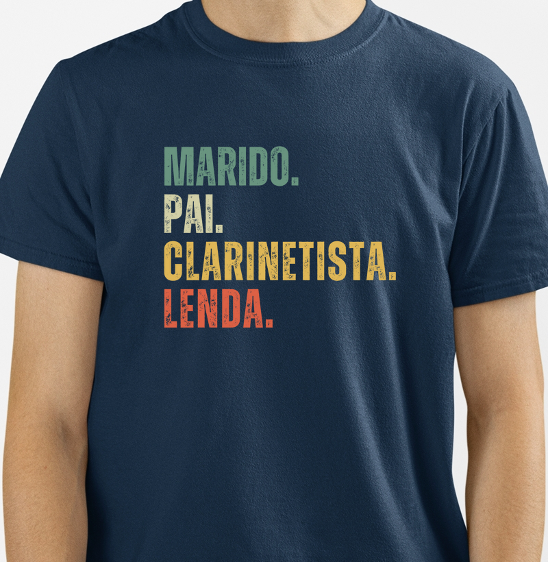 Marido. Pai. Clarinetista. Lenda.