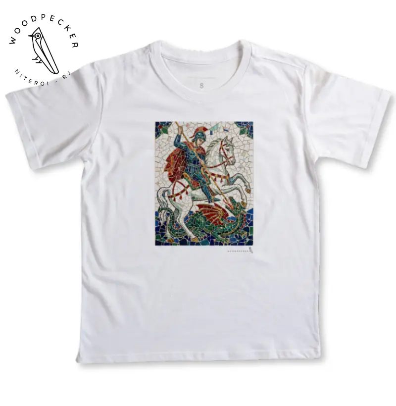 SÃO JORGE MOSAICO AZUL