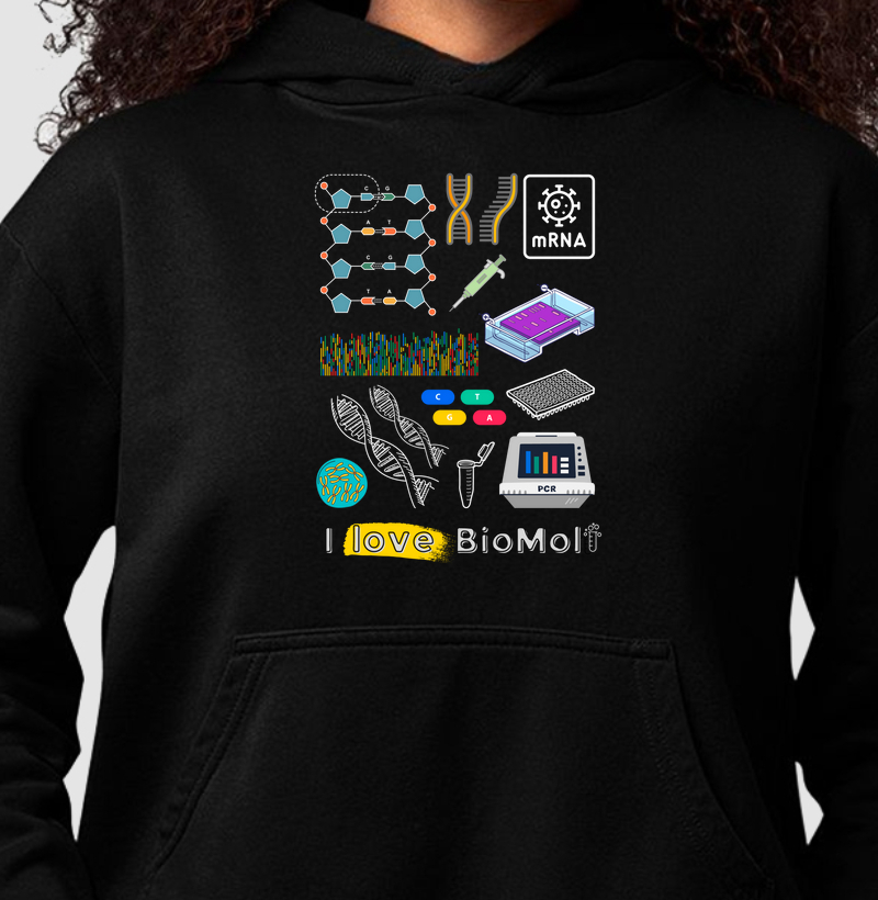 Moletom I Love BioMol