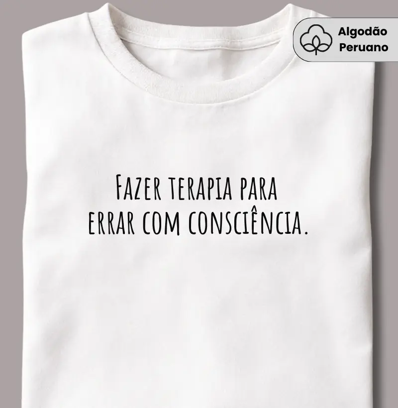 Fazer Terapia para Errar com Consciência