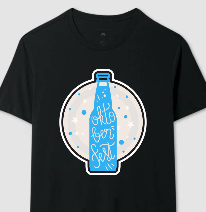 Coleção Cervejas - Oktoberfest - Azul/Cinza