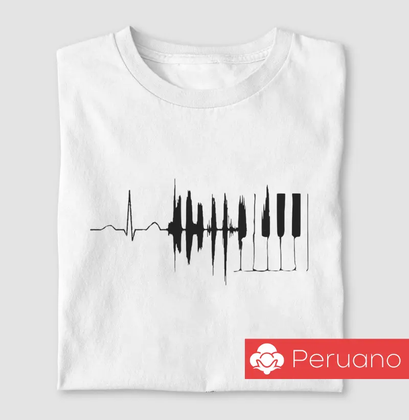 Wave Piano Distorted