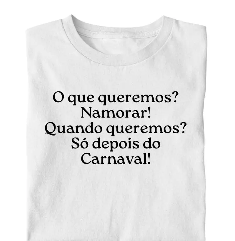 Camiseta Adulta - O que Queremos