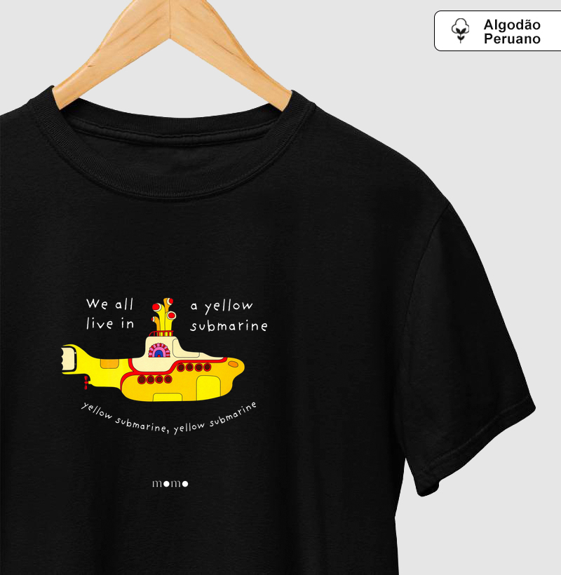 Yellow Submarine Algodão Peruano