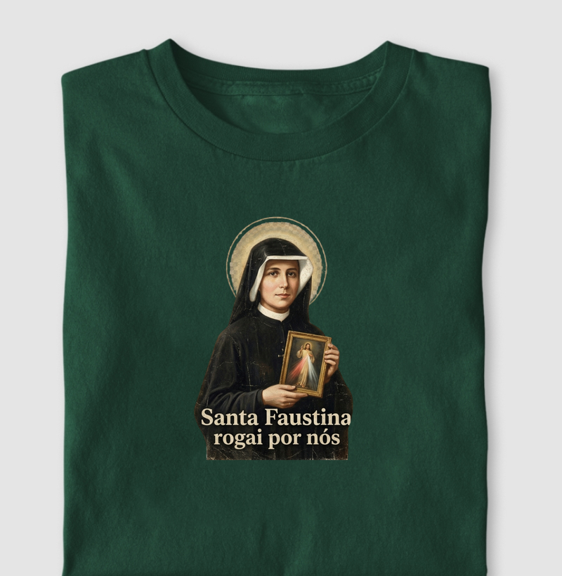 Camiseta  Santa Faustina
