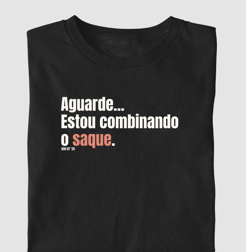 Aguarde... Estou Combinando O Saque.
