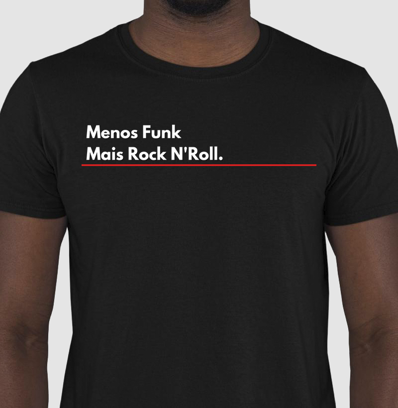 menos funk mais rock n' roll