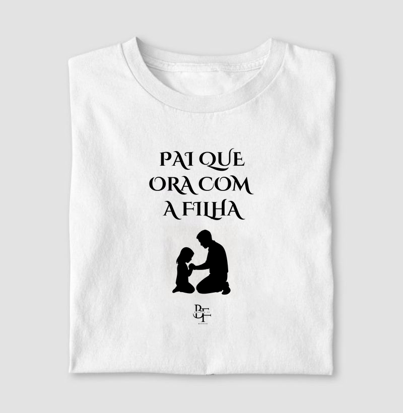 Pai que ora com a Filha