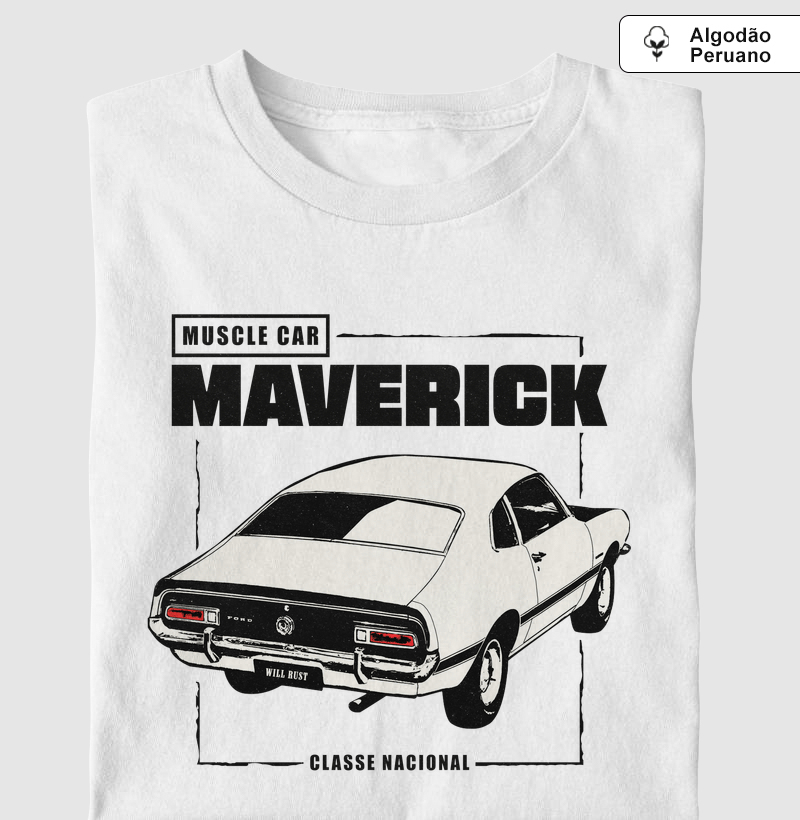 Maverick Muscle Car | Branco
