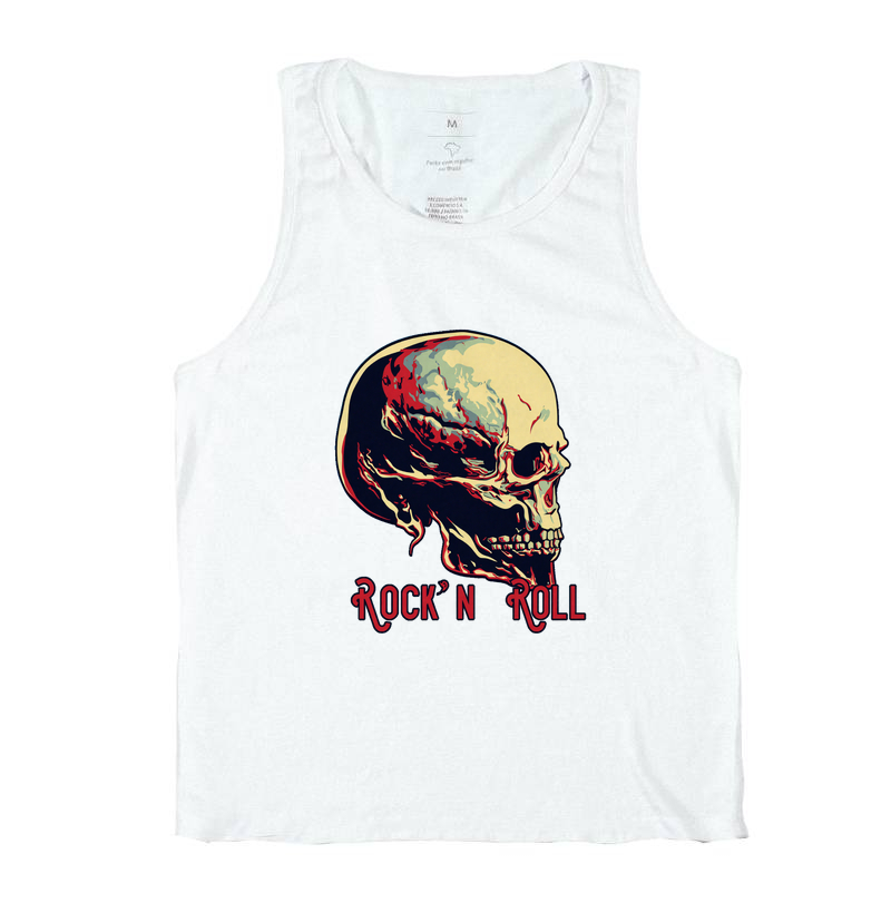 camiseta-rock-n-roll-skull-vintage-alternativa