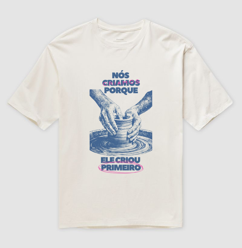 Tshirt Oversized Formed By His Hand