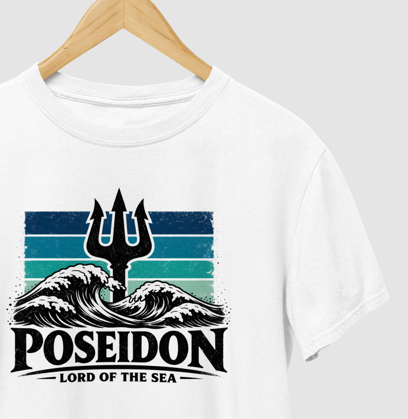 Poseidon — Senhor dos Mares - Camiseta