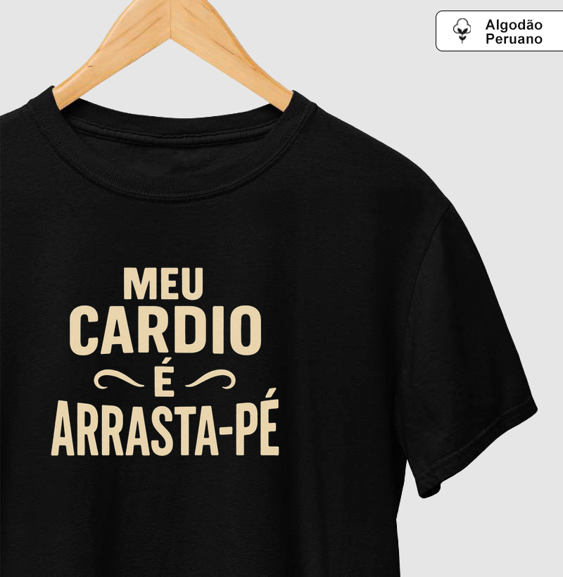 Meu cardio é arrasta-pé