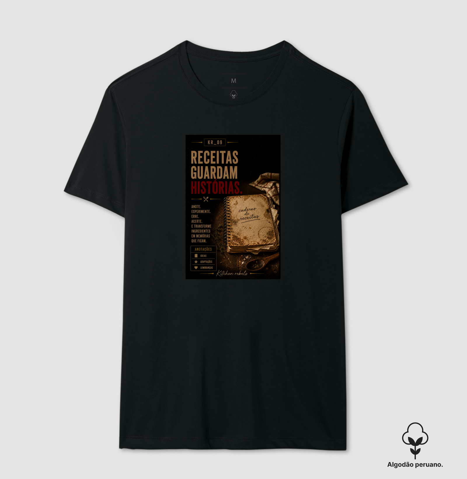 009 - Camiseta Algodão Peruano