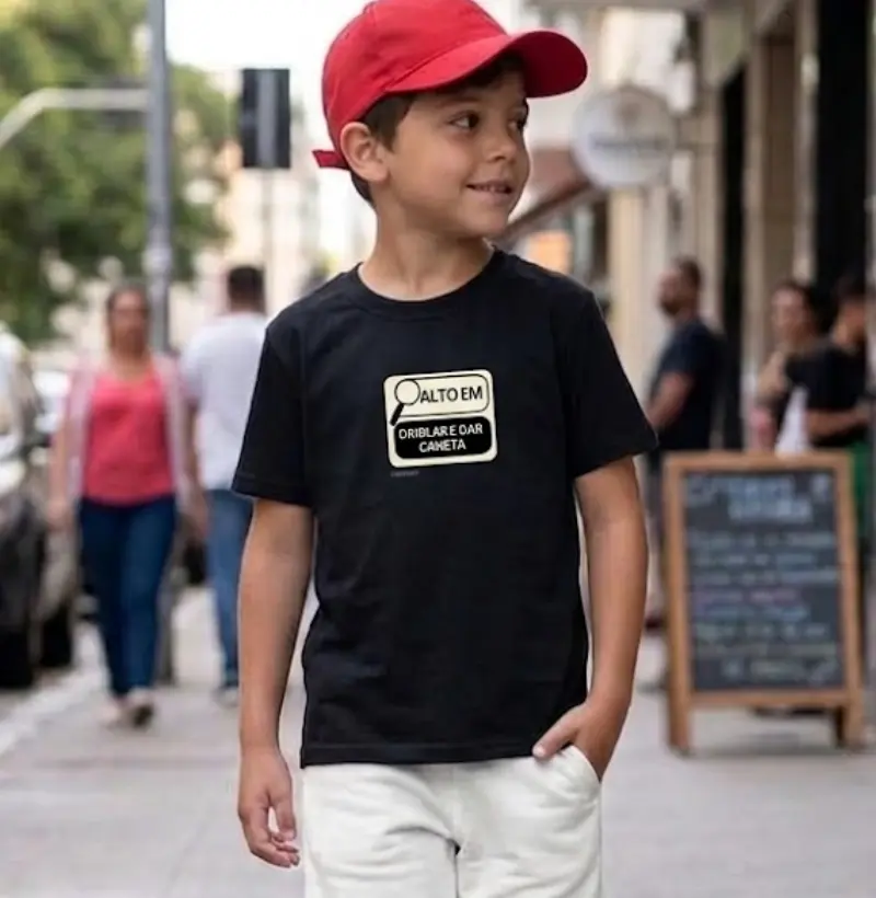 Alto em Driblar Infantil