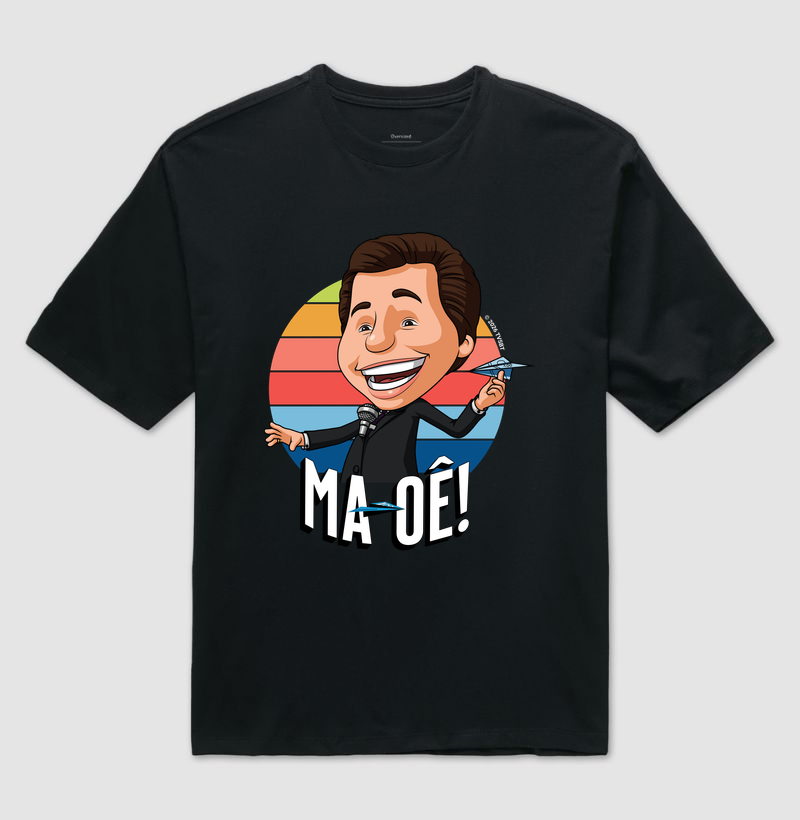 Ma-Oê! - Silvinho - Camiseta Oversized
