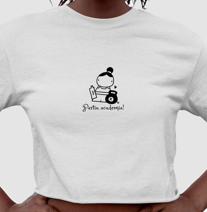 Cropped Partiu Academia