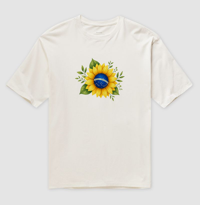 Camiseta Girassol Patriota