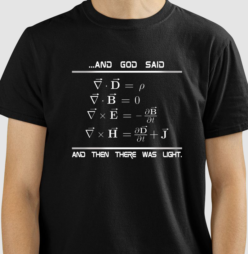 And God Said - Camiseta Adulto