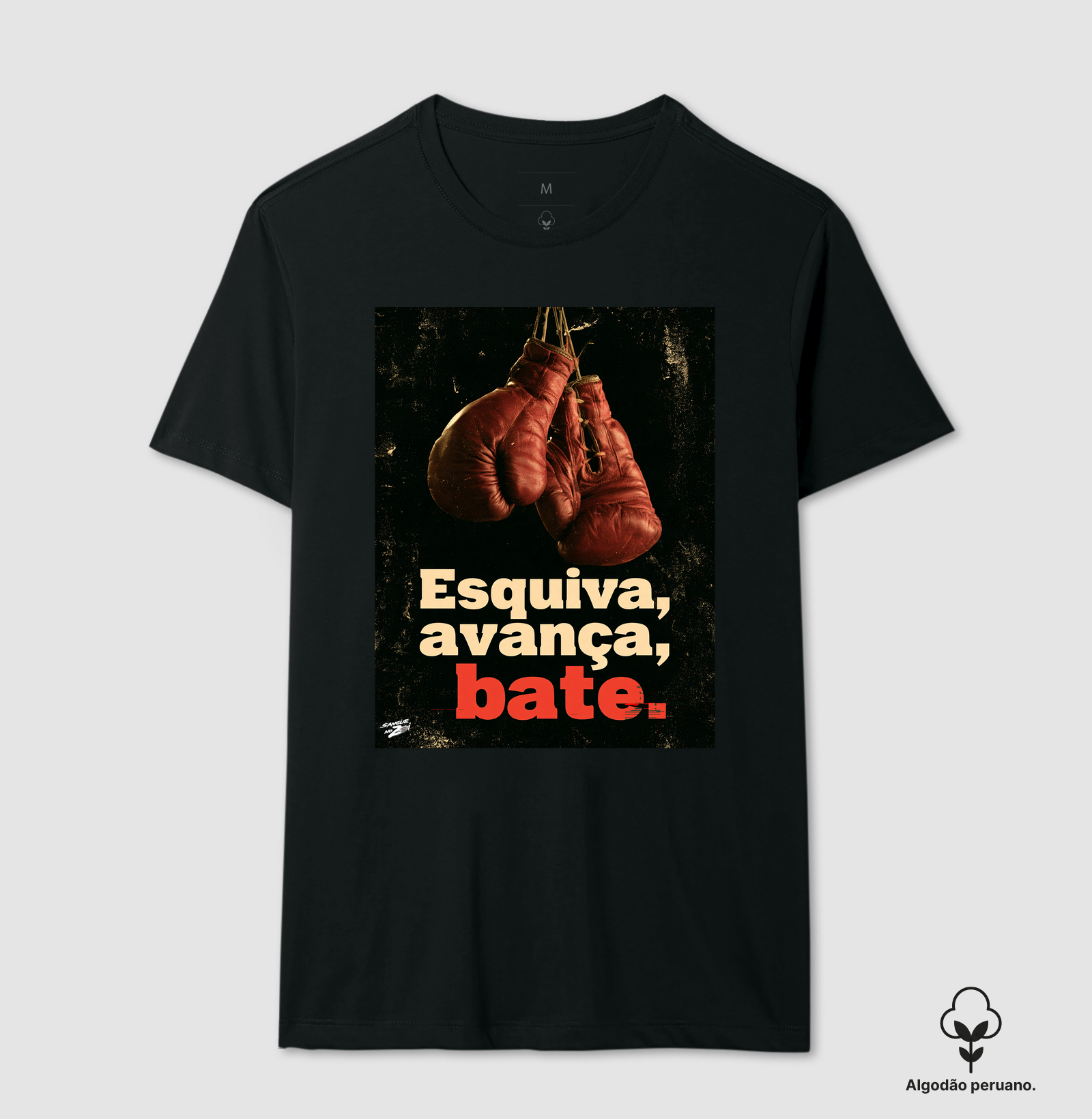 Boxe 02 - Camiseta Algodão Peruano