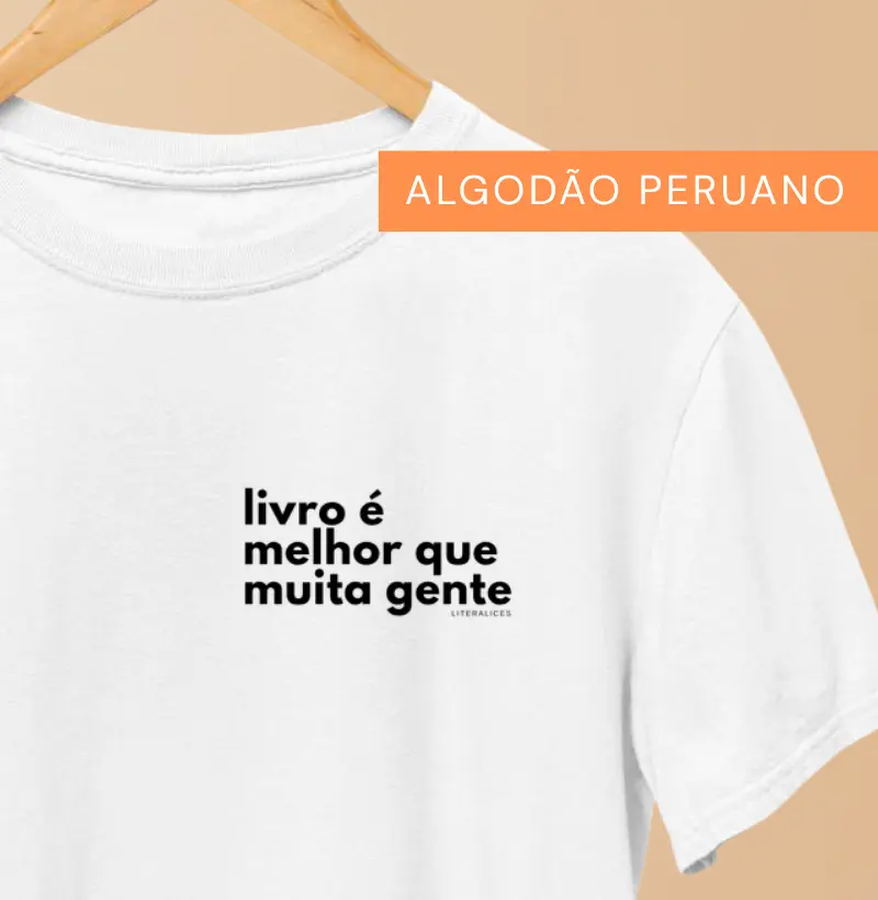 Livro é melhor que muita gente (de bolso)