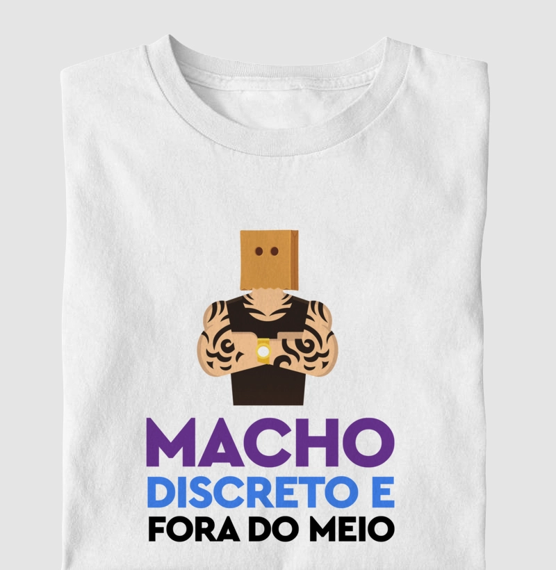 Macho Discreto e Fora do meio
