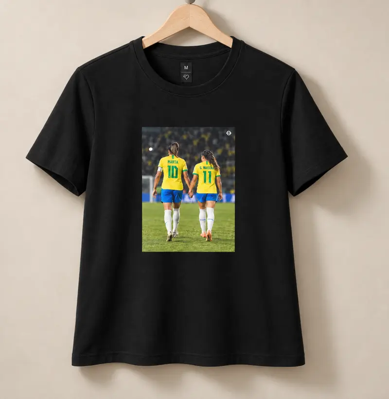 Presente e futuro — Marta e Giovanna Waksman - Camiseta