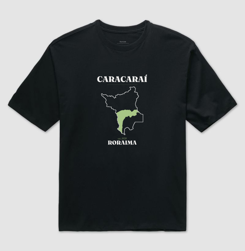 Caracaraí | Legado RR - Camiseta Oversized