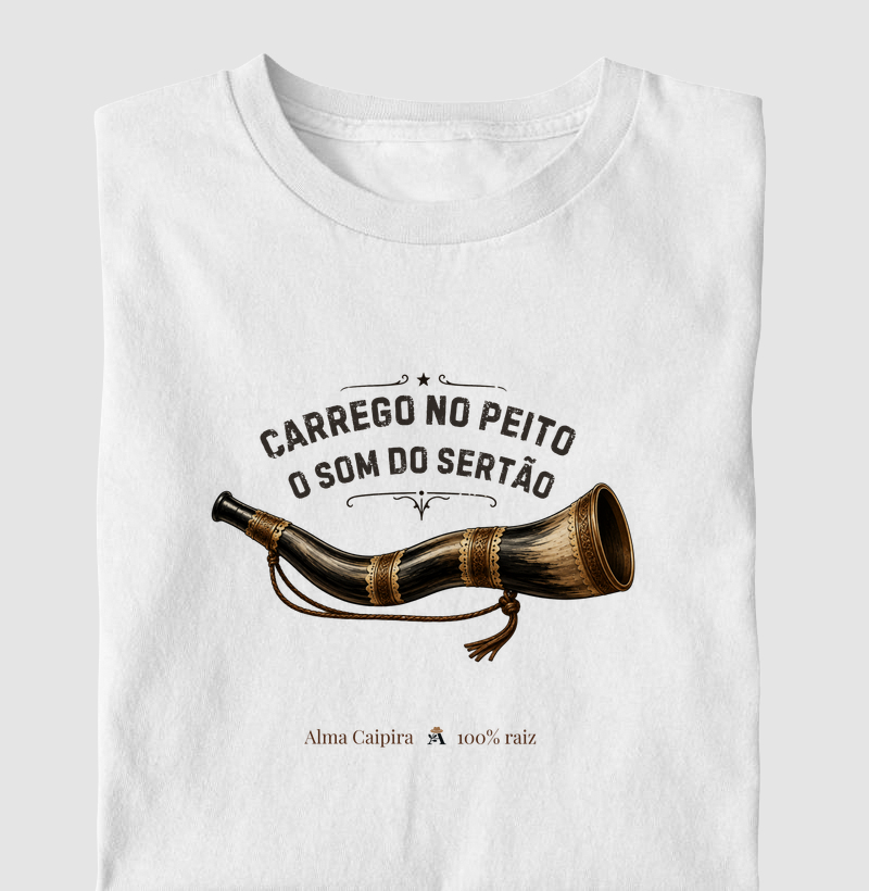 Carrego no peito o som do sertão