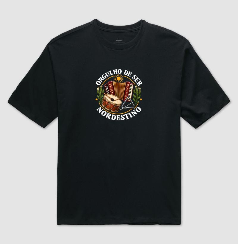 Orgulho Nordestino - Camiseta Oversized