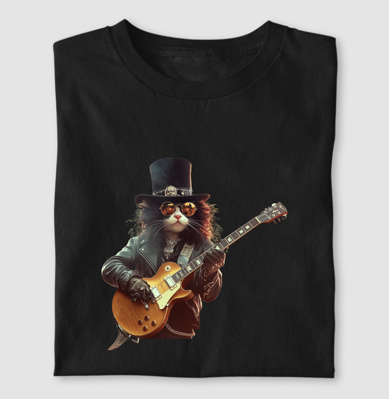 Cat Guitar God