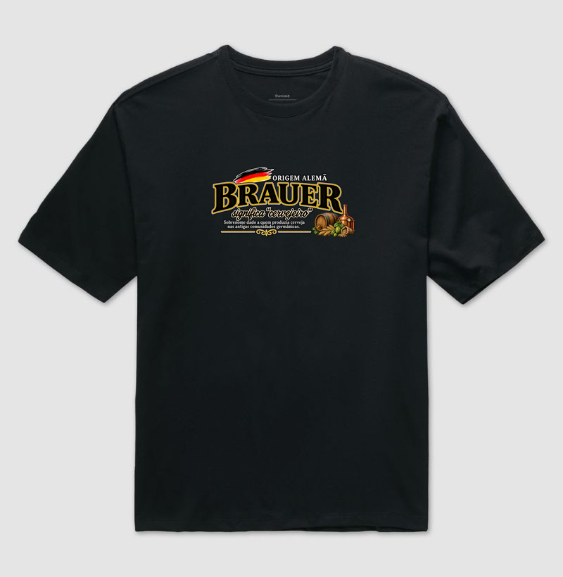 Brauer  - Camiseta Oversized