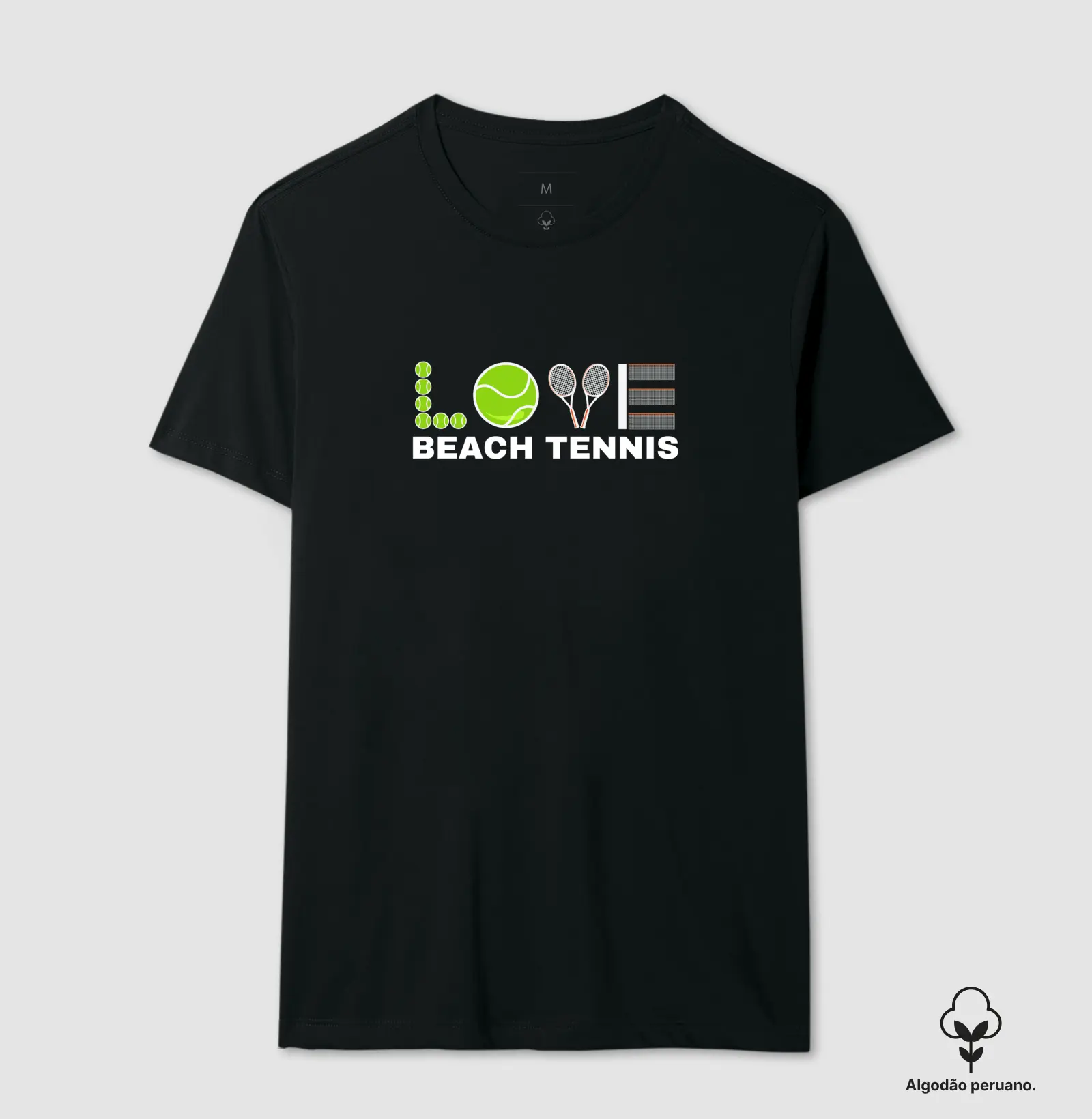 Camiseta Premium Love Beach Tennis