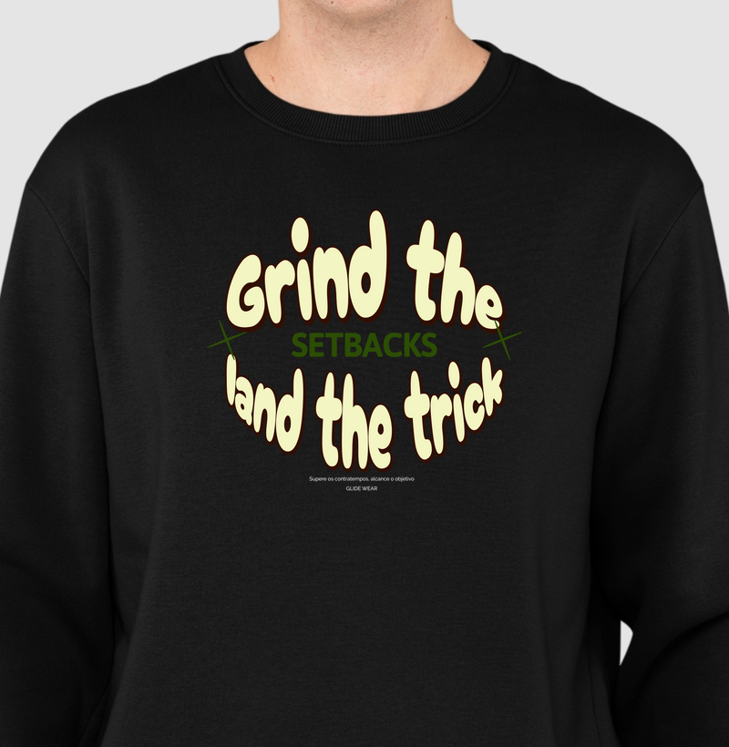 Suéter Moletom Grind The Sedback Land The Trick 