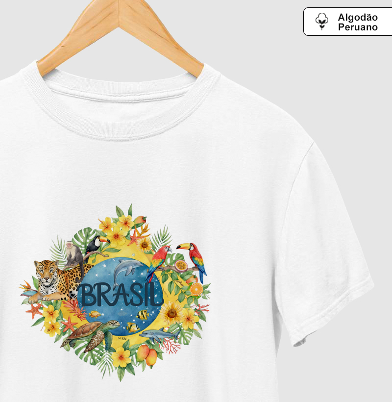 Bandeira Fauna e Flora Brasileira