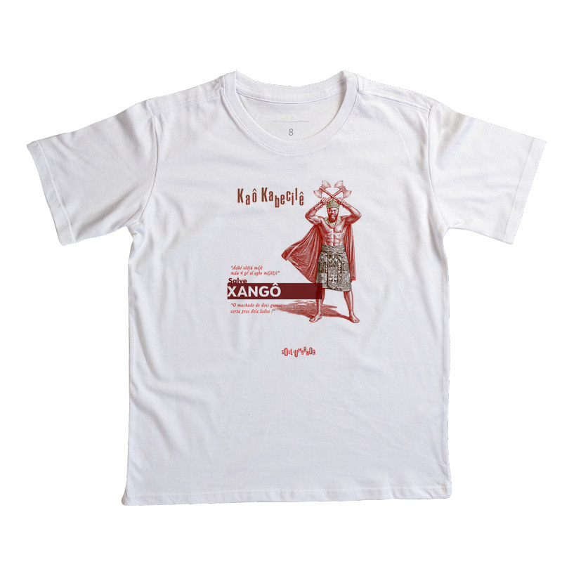 camiseta XANGÔ iorubá