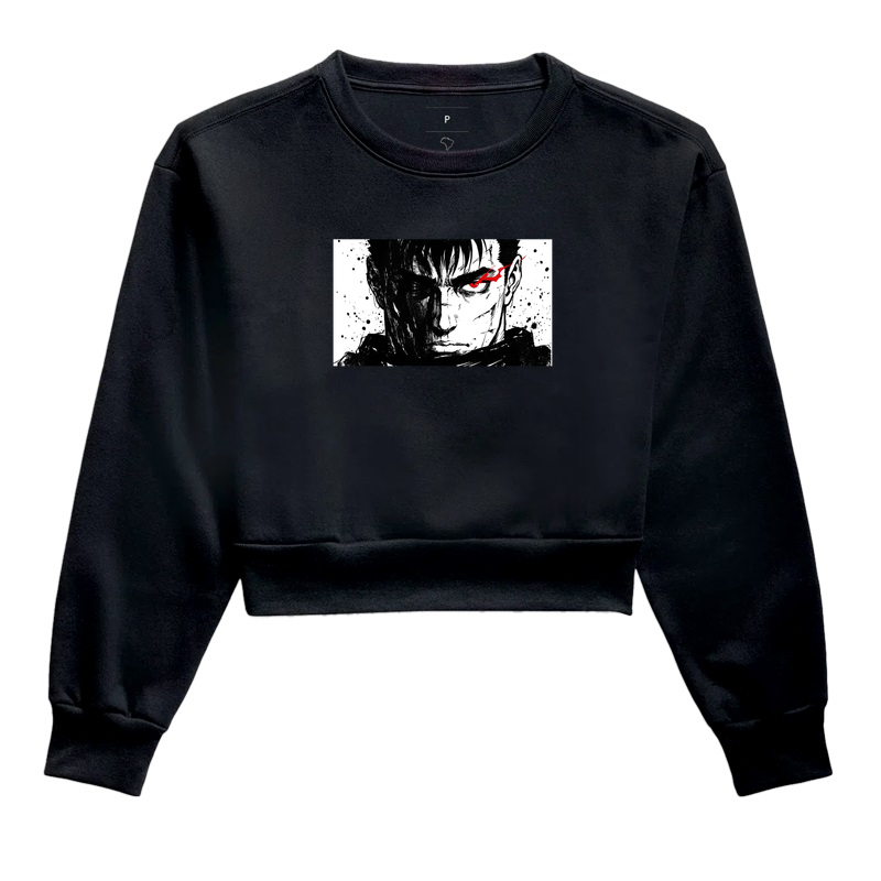 Cropped Moletom Silent Fury