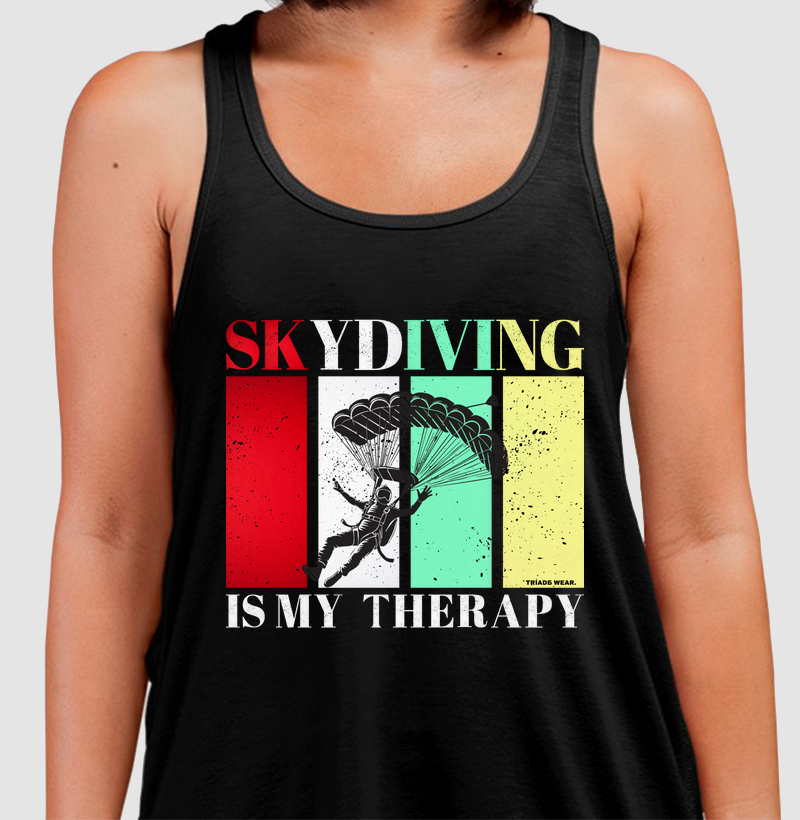 SKYDIVING IS MY THERAPY